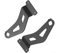 Parte trasera de aleación de aluminio para soporte para scooter eléctrico Kukirin G4Max, marco de soporte de montaje de guardabarros izquierdo y derecho, reemplazo de pieza de scooter negro (C)