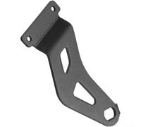 Parte trasera de aleación de aluminio para soporte para scooter eléctrico Kukirin G4Max, marco de soporte de montaje de guardabarros izquierdo y derecho, repuesto de pieza de scooter negro (A)