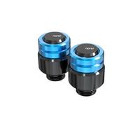 Parte Trasera Tapa De Rosca para Espejo Retrovisor Aleación 10 Mm, Accesorio para Motocicleta para Benelli Leoncino 125 250 300 500/800(Light Blue)