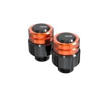 Parte Trasera Tapa De Rosca para Espejo Retrovisor Aleación 10 Mm, Accesorio para Motocicleta para Benelli Leoncino 125 250 300 500/800(Orange)