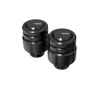 Parte Trasera Tapa De Rosca para Espejo Retrovisor Aleación 10 Mm, Accesorio para Motocicleta para Benelli Leoncino 125 250 300 500/800(Nero)