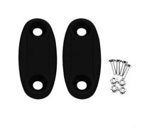 Parte Trasera Tapas Decorativas para Orificios De Espejos Retrovisores Eliminadoras Deflectores para Kawasaki ZX-6R 2005 2006 2007 2008 ZX10R(Nero)