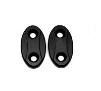 Parte Trasera Tapas Decorativas para Orificios De Espejos Retrovisores - Eliminadores Deflectores Accesorios para Motocicleta para Kawasaki ZX-6R ZX6R ZX 6R 2003 2004(Nero)