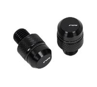 Parte Trasera Tapones para Agujeros De Espejo Motocicleta, Tornillos, Tapas Cubierta para Yamaha Aerox R 155 50 50CC Aerox155 2017-2025, Accesorios(Nero)