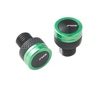 Parte Trasera Tapones para Agujeros De Espejo Motocicleta, Tornillos, Tapas Cubierta para Yamaha Aerox 155 50 50CC, Accesorios(Vert)