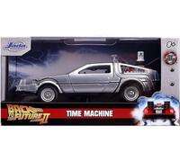 Parte Trasera To The Future II Delorean Tiempo Machine- Jada JAD30541 1/32-