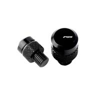 Parte Trasera Tornillos para Motocicleta, Pernos, Tapones para Orificios De Espejo, Tapa para Yamaha Aerox 155 50 50CC Universal(Nero)