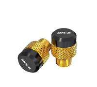 Parte Trasera Tornillos Pernos Aluminio para Motocicleta M10 X 1,25, Tapones para Orificios Espejo Tapas para Suzuki DRZ400S/DRZ400SM 2000-2017 DRZ400 DRZ 400 S SM(Jaune)