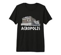Partenón Acrópolis De Atenas Grecia Hellas Souvenir Griego Camiseta Premium