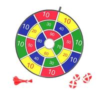 Partes Dart Games De Mesa - Juego De Juegos De Target Soft, Juego Tablero Seguro para Niños, Juego Objetivo De Doble Cara | Diversión Dartboard, Tablero De Dardos Plegable con Bolas Y Dardos Pegajos