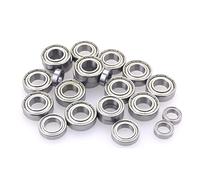 【Partes de juguete de control remoto】 14 Uds. Rodamiento de bolas de acero metálico 8109 compatible con ZD Racing DBX-07 DBX07 EX-07 EX07 1/7 piezas de mejora de coche RC accesorios de repuesto - Mate