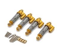 【Partes de juguete de control remoto】 4 PIEZAS Amortiguador de amortiguador de metal durante 1/18 escala Fms Toyota FJ Cruiser Land Cruiser Arizona Jeep rc Partes de actualización de automóviles - Mat