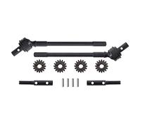 【Partes de juguete de control remoto】 SCX10 II Metal CNC Aleación de aluminio Portal Axle Bearing Gear Set Eje de transmisión interno Acero endurecido Accesorios de actualización de repuesto - Materia