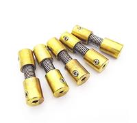 Partes de la Impresora 1 Uds Conector de Junta Universal de Acoplamiento de Resorte 4 mm 3 mm 3,175 mm 1/8"2,3 mm 2 mm Acoplador para Motor de Cepillo RC Barcos Piezas de reparación Marina (Color: 3