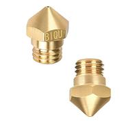 Partes de la Impresora 10 Piezas MK10 Boquilla de latón 0,2/0,3/0,4/0,5/0,6/0,8 mm para Hotend 1,75 filamento M7 Rosca 3D Impresora MK10 extrusora Bloque reprap Piezas de reparación (tamaño: