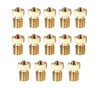 Partes de la Impresora 14PCS M6 Impresora 3D 0,2 mm 0,3 mm 0,4 mm 0,5 mm 0,6 mm 0,8 mm 1,0 mm Extrusora Boquilla de latón Cabezal de impresión para Makerbot (2 Piezas/Cada Pieza de reparación de Tam