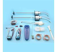 partes de la impresora 1Set RC Boats Power Kit 12V 775 Motor cepillado + ESC enfriado por agua 480A Cepillado + Bomba de agua R385 + Dispositivo dispensador + Receptor + Piezas de reparación de acceso