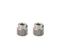 partes de la impresora 2PCS / LOT Extrusion Gear 26 Tooth Bore Acero inoxidable Accesorios de impresora 3D Piezas de diámetro 11 mm para MK8 Extrusora Pieza Piezas de reparación de latón (Tamaño: 2PCS