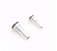 Partes de la Impresora 2PCS M6 M8 Boquilla de Salida Aleación de Aluminio Piezas de Grifo de pezón de refrigeración por Agua Longitud 20 / 25mm para RC Eléctrico/Metanol/Piezas de reparación de ba