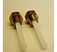 Partes de la Impresora 2pcs MK7/8 Boquilla Extrusora 0.4mm CTC Boquilla con Tubo 1.75mm Filamento M6 Roscado Latón Impresoras 3D Impresora (Color : 0.4mm) (Color : 0.4mm)