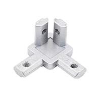 Partes de la Impresora 4 Piezas de Perfil de Aluminio con Ranura en T, 3 vías, 90 Grados, Soporte de Esquina Interior, Conector Interior p/Perfil de Aluminio para Piezas de reparación de impresoras
