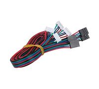 partes de la impresora 4pcs / lot 1M / 2M Dupont Line 2.54 4pin-XH2.0 Cables conectores de motor de cuatro conductores bifásicos de 6 pines para 42 piezas de reparación de piezas de impresora 3D de mo