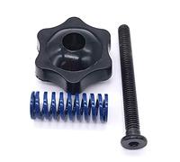partes de la impresora 4PCS M5 Tornillos Tuercas Lecho de calor Nivelación de resorte Perilla Piezas Impresoras 3D Plataforma de impresión Tornillo Accesorios de calibración Piezas de reparación (Colo