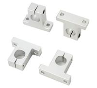 Partes de la Impresora 4pcs SK8 SK10 SK12 SK16 SK20 SK25 SK30 SK35 Soporte del Eje del riel del rodamiento Lineal Eje Lineal Varilla Lineal Enrutador CNC Pieza de Impresora 3D (Color: SK12)