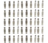 Partes de la Impresora 50 Piezas E3D V6 Hotend Boquilla de Cuello con PTFE/Todos los Tubos de Metal M6 M7 para Piezas de reparación de Impresora 3D de filamento de 1,75/3,0 mm (tamaño: con PTFE 1