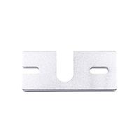 partes de la impresora 5pcs / Lot Placa de montaje de aluminio de extremo caliente adecuada para J-Head DIY Tratamiento de oxidación de extremo caliente Bloque de aluminio Piezas de reparación de acce