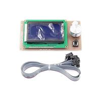 partes de la impresora A6 12864 Módulo de controlador de pantalla de visualización inteligente LCD con cable para rampas 1.4 Mega Pololu Shield Reprap Piezas de reparación de accesorios de impresora 3