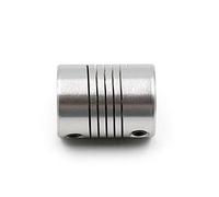 Partes de la Impresora Acoplador 1pc 5x8mm para Motor CNC Acoplador de Eje de mordaza 5mm a 8mm Acoplamiento Flexible OD 19x25mm 3/4/5/6 / 6.35/7/8 / 10mm (Diámetro Interior: 6.35 X 6.35)