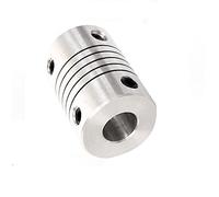 Partes de la Impresora Acoplador 1pc 5x8mm para Motor CNC Acoplador de Eje de mordaza Acoplamiento Flexible OD 19x25mm 3/4/5/6 / 6.35/7/8 / 10mm (Diámetro Interior: 5x10) (Size : 7x7)