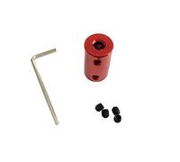 Partes de la Impresora Acoplador Acoplamiento Flexible 2PCS Rojo 4/5/6/6.35/8 / 10mm Eje de Orificio para acoplador de Motor OD14mm Longitud25mm (Diámetro Interior: 8mm a 10mm)