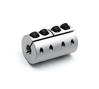 Partes de la Impresora Acoplador Aluminio Codificador Eje Acoplamiento rígido Acoplador de Alto par 6 8 10 12 16 mm de diámetro (Diámetro Interior: LL B D32L42 15 mm) (Size : LL B D32L42 7mm)