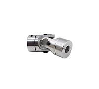 Partes de la Impresora Acoplador D25L80mm Acoplamiento Universal Precisión de sección única Junta Universal de transmisión Junta (diámetro Interior: 8X8) (Size : 8X10)