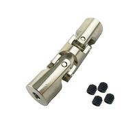 Partes de la Impresora Acoplador Modelo Acoplamientos de Juntas de Metal Junta Universal Doble 1PC (Diámetro Interior: 6 mm a 6 mm) (Size : 4mm to 4mm)