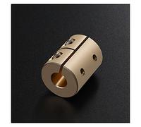 Partes de la Impresora Acoplador para Impresora 3D T8 Tornillo de Avance Acoplador de Eje rígido para Acoplamiento de servomotor Paso a Paso D20L25 5x8x25mm (Color: Plata) (Color : Golden)