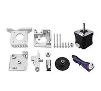 Partes de la Impresora All Metal Titan Aero Extruder Mejorado 1,75 mm Silver/Black Feeder Adecuado para Bowden Direct Drive Artillery Prusa i3 3D Printer Parts Repair Parts