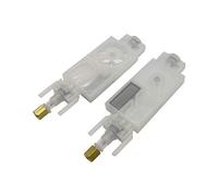 Partes de la Impresora Amortiguador JV33 para Impresora solvente de inyección de Tinta Mimaki JV2 / JV33 / JV4 / JV5 / DJV30 / Sky-Color; Amortiguador DX5 （Paquete de 10 Piezas） (Conector JV33)