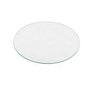 Partes de la Impresora Borosilicato Redondo de diámetro 180 mm/Placa de Vidrio Templado Alto, Grosor de 3 mm para Piezas de reparación de impresoras 3D Delta DIY (tamaño: Vidrio Templado Alto)