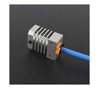 Partes de la Impresora Disipador de Calor, Kit de actualización de Hotend de Metal, Cuello de disipador de Calor de Titanio para impresoras CR-10 Ender-3, Piezas de reparación Micro Swiss CR10 Hotend