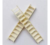partes de la impresora Escaleras de resina marina 4PCS Micro escalera L110mm W18mm Escalera Escalera Piezas de decoración de bricolaje para simulación de ensamblaje de barcos Modelo de piezas de repar