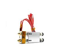 partes de la impresora Extrusora doble Hotend 2-IN-1-OUT Mezcla de colores o 2-IN-2-OUT Piezas de impresora 3D de dos colores para Extrusora Boquilla 0,4 mm Filamento 1,75 mm Piezas de reparación (Tam