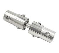 partes de la impresora FT011 FT012 Acoplador de eje de acero inoxidable Junta universal 44 mm, 33,18 mm Acoplador de eje para piezas de reparación de juntas universales de barcos a reacción sin escobi