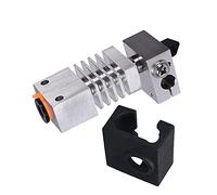 partes de la impresora Hotend Swiss MK8 Boquilla Disipador de calor Impresora 3D Extrusora Kit de actualización Rotura de bloque de calentador de metal para CR 10S PRO Micro 1,75 mm Piezas de reparaci