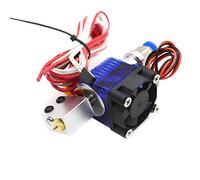 partes de la impresora Impresora 3D Extrusora Bowden remota Hotend de cabeza en J de metal de 12/24 V con ventilador de refrigeración para piezas de reparación de diámetro de boquilla de 1,75 mm 0,6 m