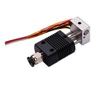 Partes de la Impresora Impresora 3D Kit de extrusora Hotend de Metal Completo Juego de Extremo Caliente con Boquilla de 0,4 mm Cable de disipador térmico de 100 K 24 V para Piezas de reparación ET4 /