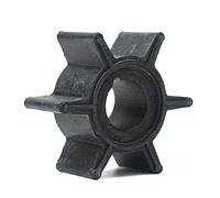 Partes de la Impresora Impulsor de Bomba de Agua para Tohatsu/Mercury/Sierra 2/2.5/3.5/4/5 / 6HP Motor fueraborda 6 aspas Piezas y Accesorios para Botes Piezas de reparación de Caucho Negro