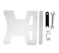 Partes de la Impresora Kit de actualización de Carro en Y para la Impresora 3D Ender 3, Soportes de Cama con calefacción, Piezas de reparación de Placa de Carro en Y de nivelación de 3 Puntos